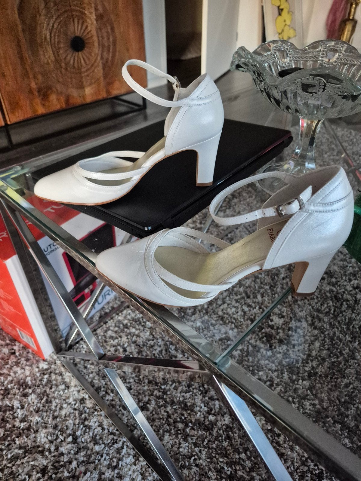 Trouwschoenen, Ophalen of Verzenden, Zo goed als nieuw