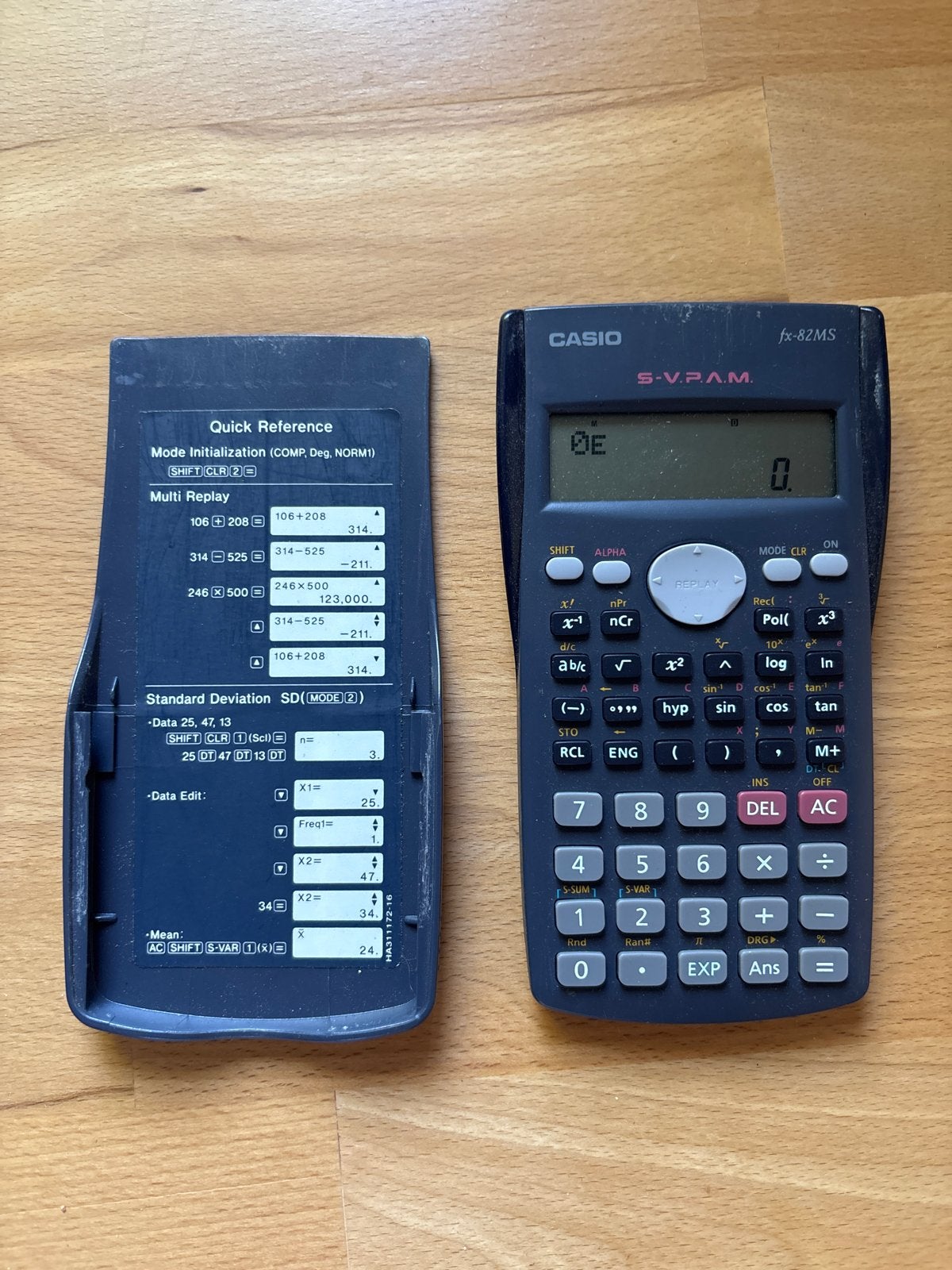 Casio fx-82MS Calculator, Ophalen of Verzenden