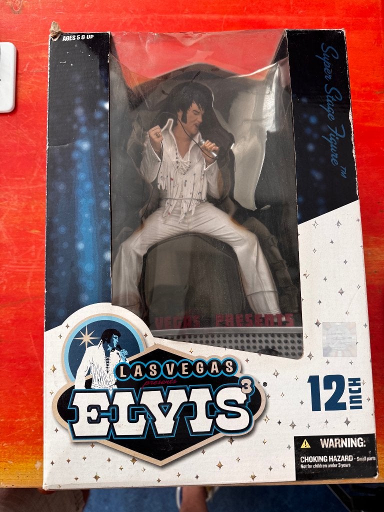 ELVIS PRESLEY Las Vegas 12-INCH Pop, Ophalen, Nieuw, Mens