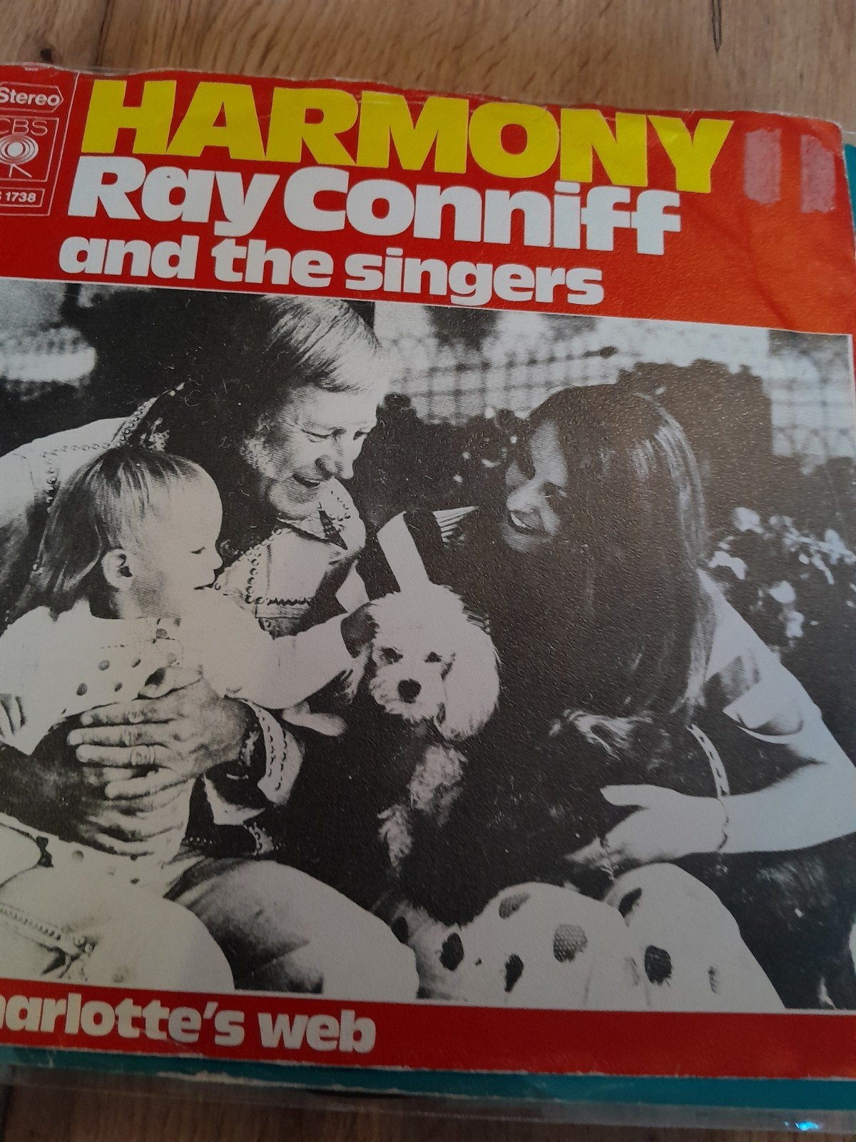 ray conniff 7inch harmony, Ophalen of Verzenden, Zo goed als nieuw, Pop
