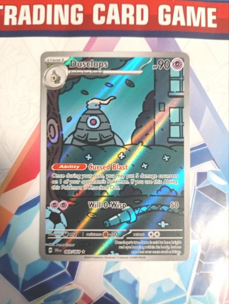 Pokemon Dusclops Kaart - Full Art  Verzamelkaartspellen | Pokmon   Marktplaats
