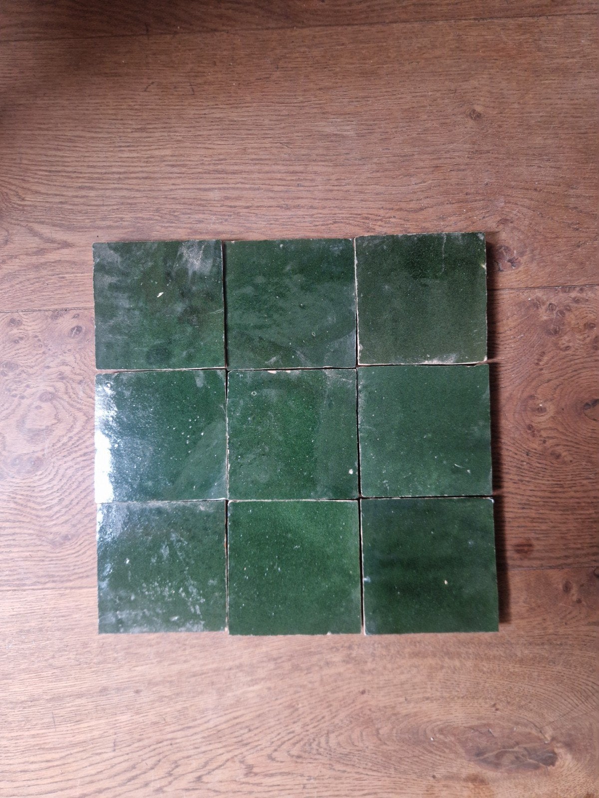 Tegel 10x10 groen, Doe-het-zelf en Verbouw, Ophalen, Nieuw, Minder dan 20 cm, Minder dan 20 cm