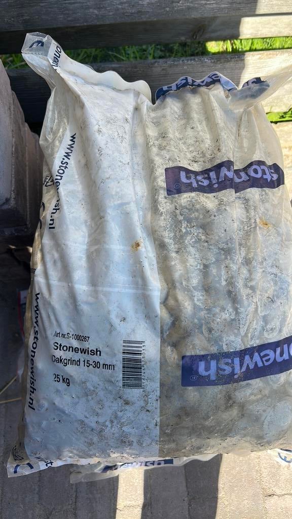 Stonewish dakgrind 15-30 mm - 100 kg, Ophalen of Verzenden, Nieuw, Grind