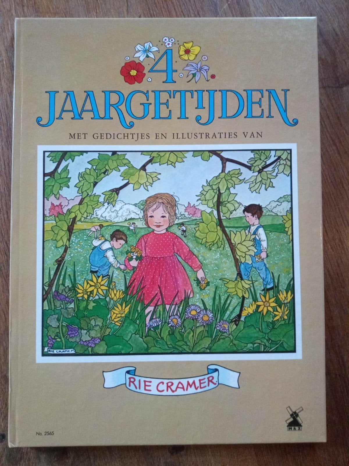 4 Jaargetijden - Rie Cramer - met gedichtjes, 5 of 6 jaar, Fictie algemeen, Jongen of Meisje, Ophalen of Verzenden