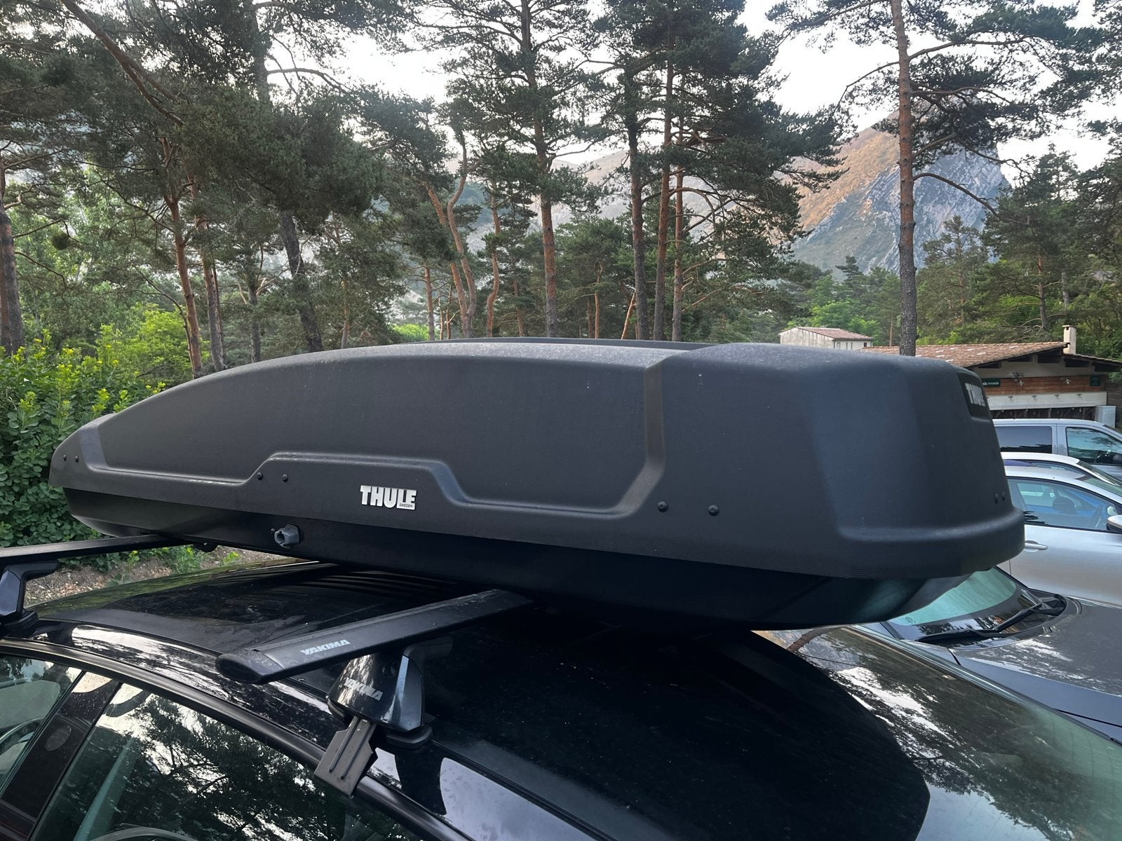 Te Huur : Thule Motion XT XL | Mat Zwart | Dakkoffer, Ophalen, Zo goed als nieuw