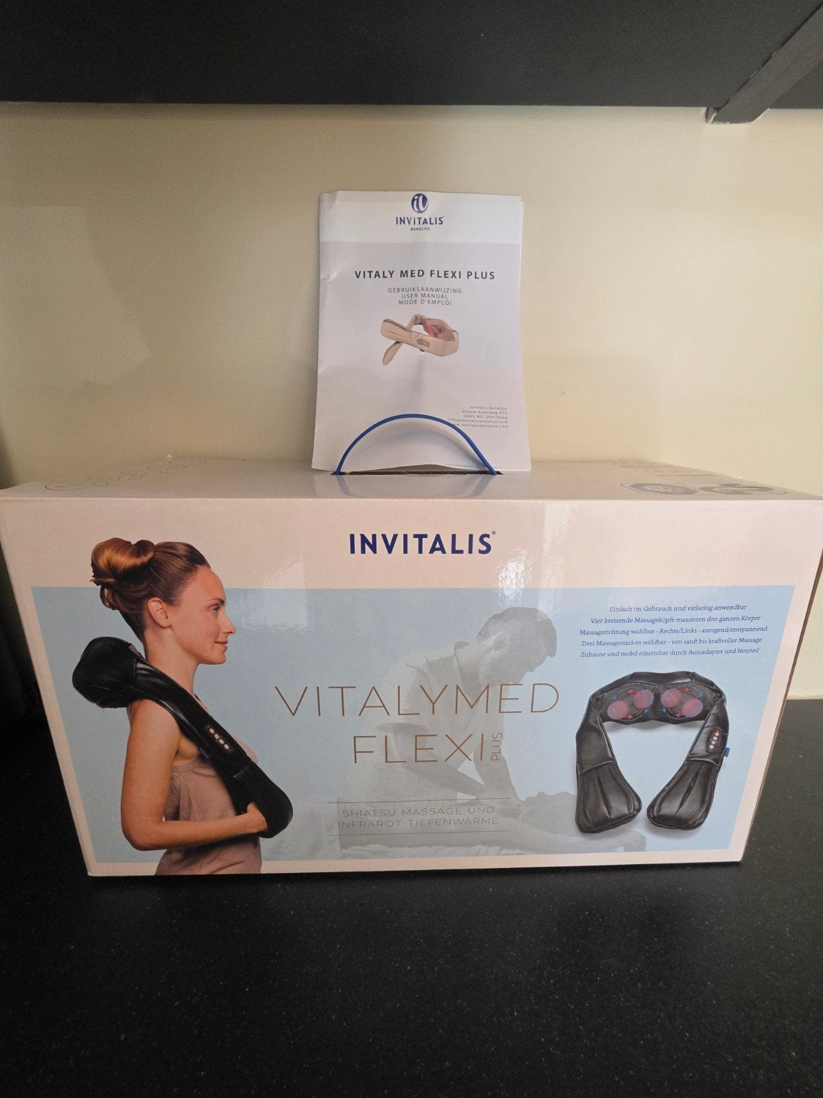 Vitaly Med Flexi Plus Shiatsu Massageapparaat, Sport en Fitness, Massageproducten, Ophalen of Verzenden, Nieuw, Apparaat