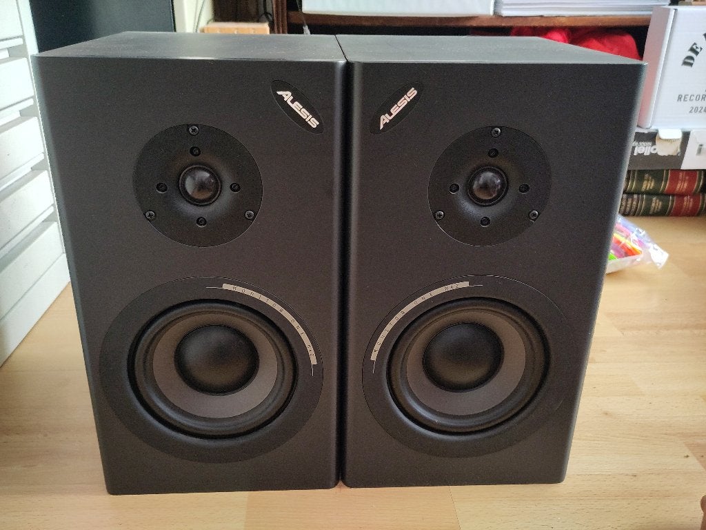 ALESIS Monitor One Mk2 (2 keer), Audio, Tv en Foto, Luidsprekers, Gebruikt, 120 watt of meer, Front, Rear of Stereo speakers, Ophalen