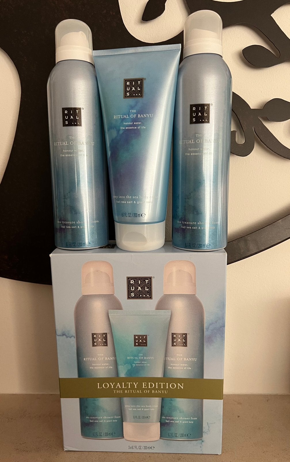 Rituals Banyu 2 x foam & body cream 🩵🎁 nieuw!, Sieraden, Tassen en Uiterlijk, Uiterlijk | Lichaamsverzorging, Ophalen of Verzenden