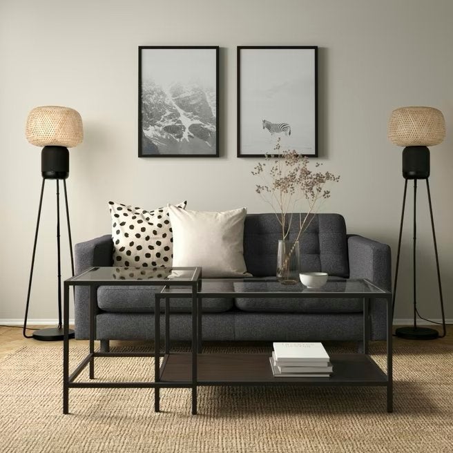 Sonos staandlamp boxen 2 stuks, Ophalen of Verzenden, Zo goed als nieuw, Minder dan 60 watt, Sonos