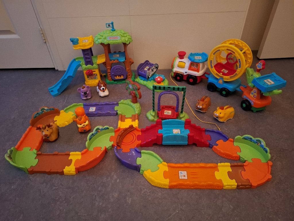 Vtech Zoef Zoef Dieren Speeltuin, Speeltrein & Avonturenpad, Kinderen en Baby's, Ophalen of Verzenden, Gebruikt, 6 maanden tot 2 jaar