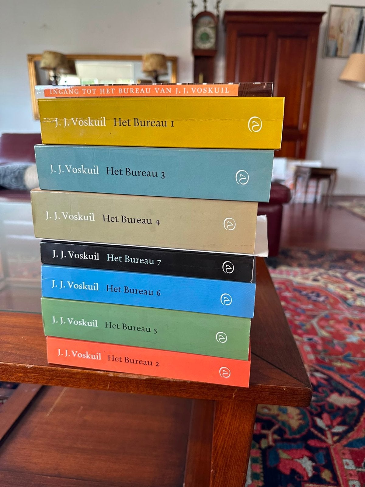 J.J. Voskuil - Het Bureau serie (7 boeken) + 1 extra boek, Boeken, Ophalen, Gelezen, Nederland
