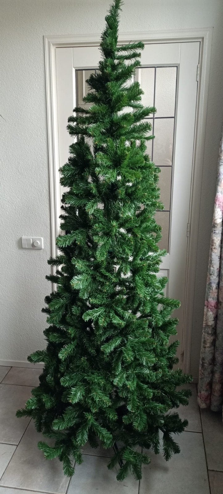 Triumph premium kerstboom 2.15 meter hoog, Diversen, Ophalen, Zo goed als nieuw