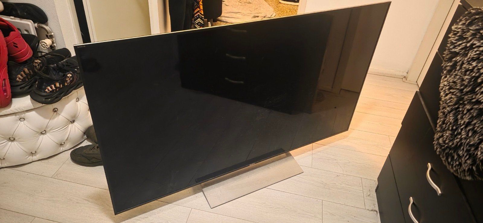 Sony Bravia TV KD-55XE9005 - Defect voor de handige klusser, Ophalen, Gebruikt, LCD, 120 Hz