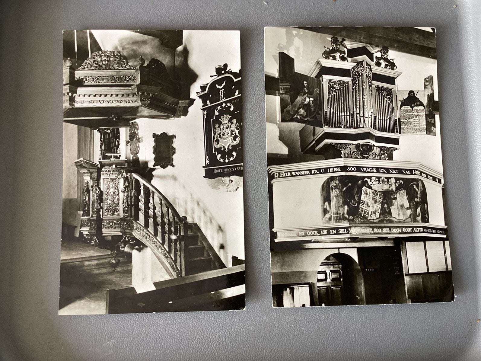 Midwolde.(Gr.) orgel en preekstoel.m, Ophalen of Verzenden, Ongelopen, Groningen