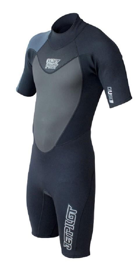 Shorty JETPILOT Cause S/S 2/2 Black/Grey Heren M -40% OFF!!!, Watersport en Boten, Watersportkleding, Wetsuit, Heer, JETPILOT