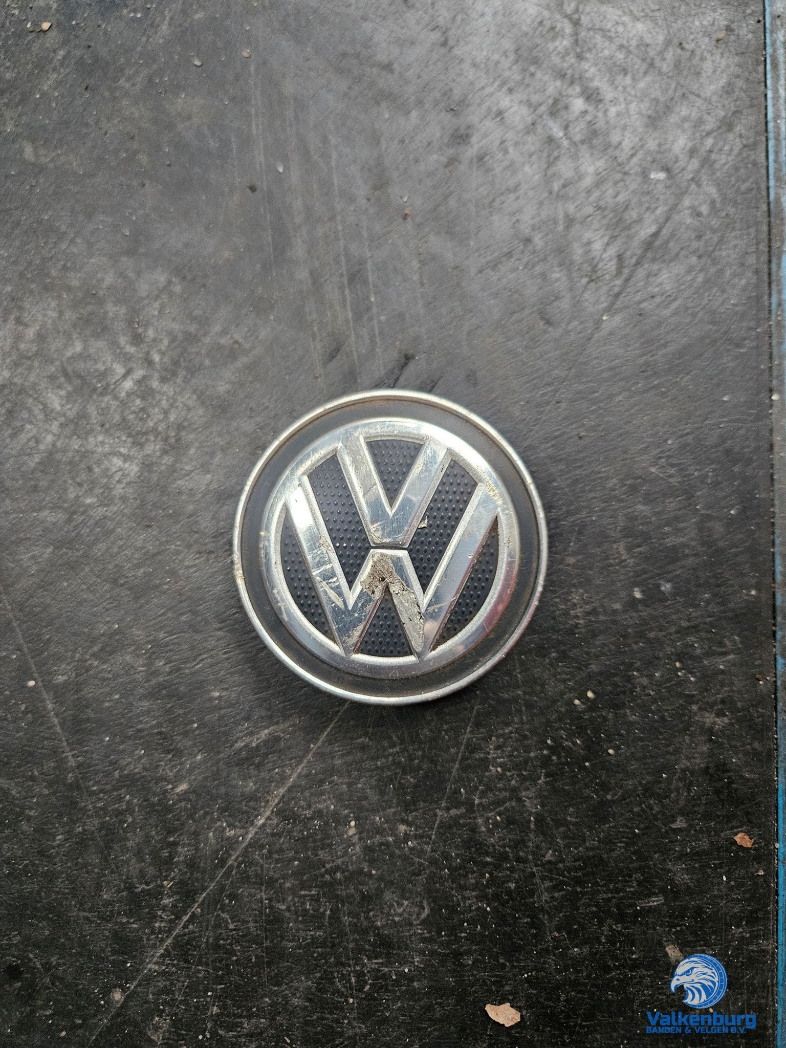 ORIGINELE VW Volkswagen POLO naafkap naafdop zwart, Auto diversen, Wieldoppen, Gebruikt, -, Verzenden, -