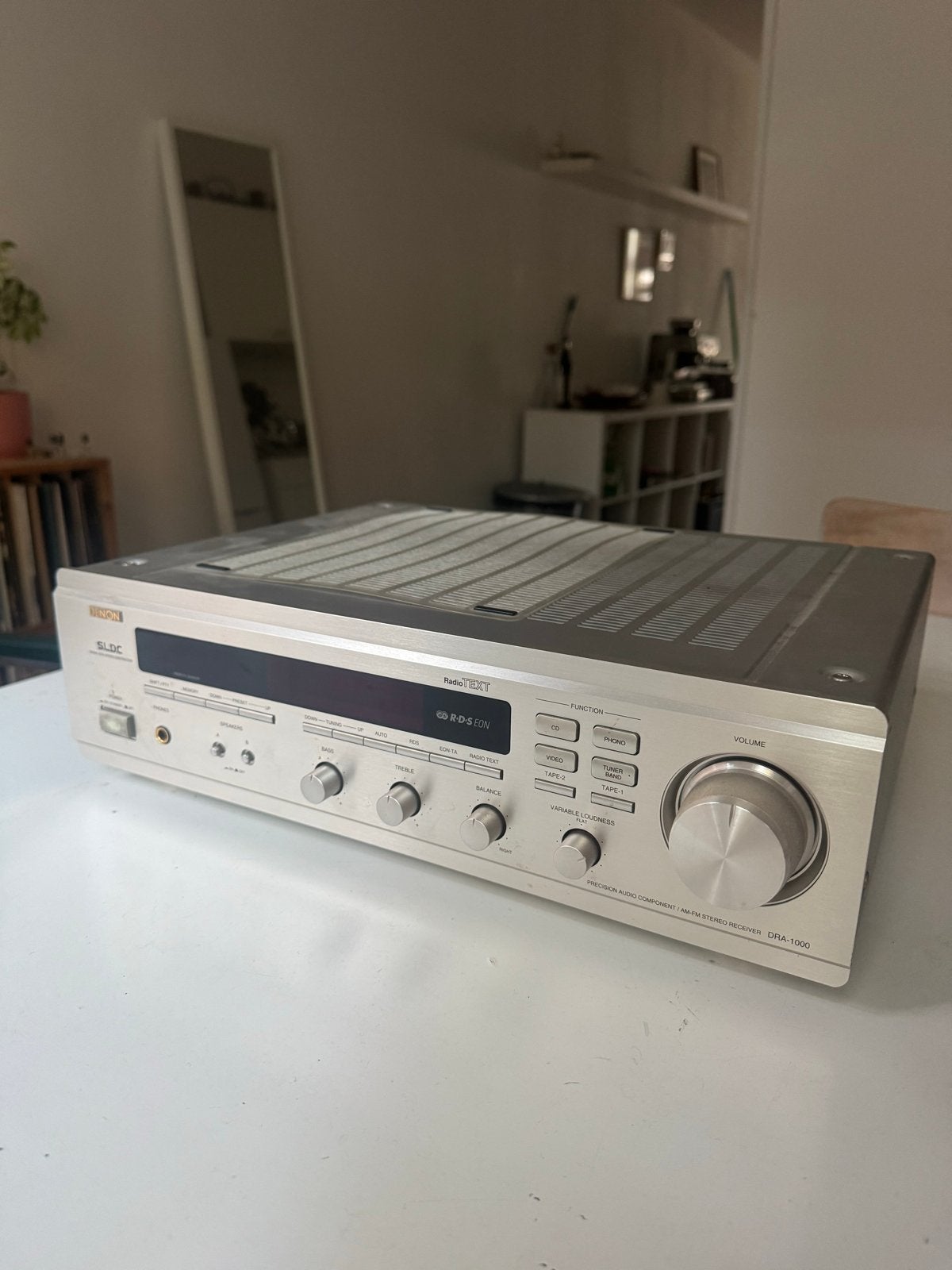 Denon DRA-1000 Stereo Receiver - Uitstekende Staat, Denon, Ophalen of Verzenden, Zo goed als nieuw, 60 tot 120 watt