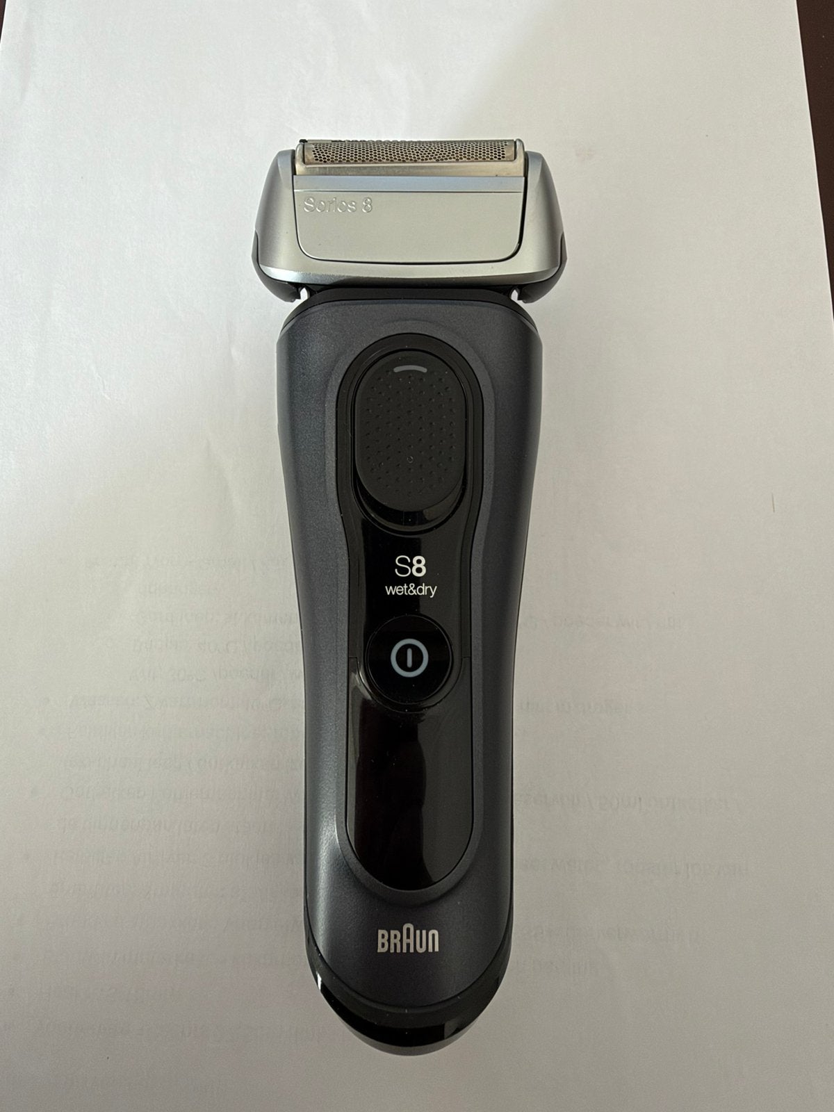 Braun scheerapparaat S8 met reinigingsstation, Ophalen of Verzenden, Zo goed als nieuw, Scheren en Epileren
