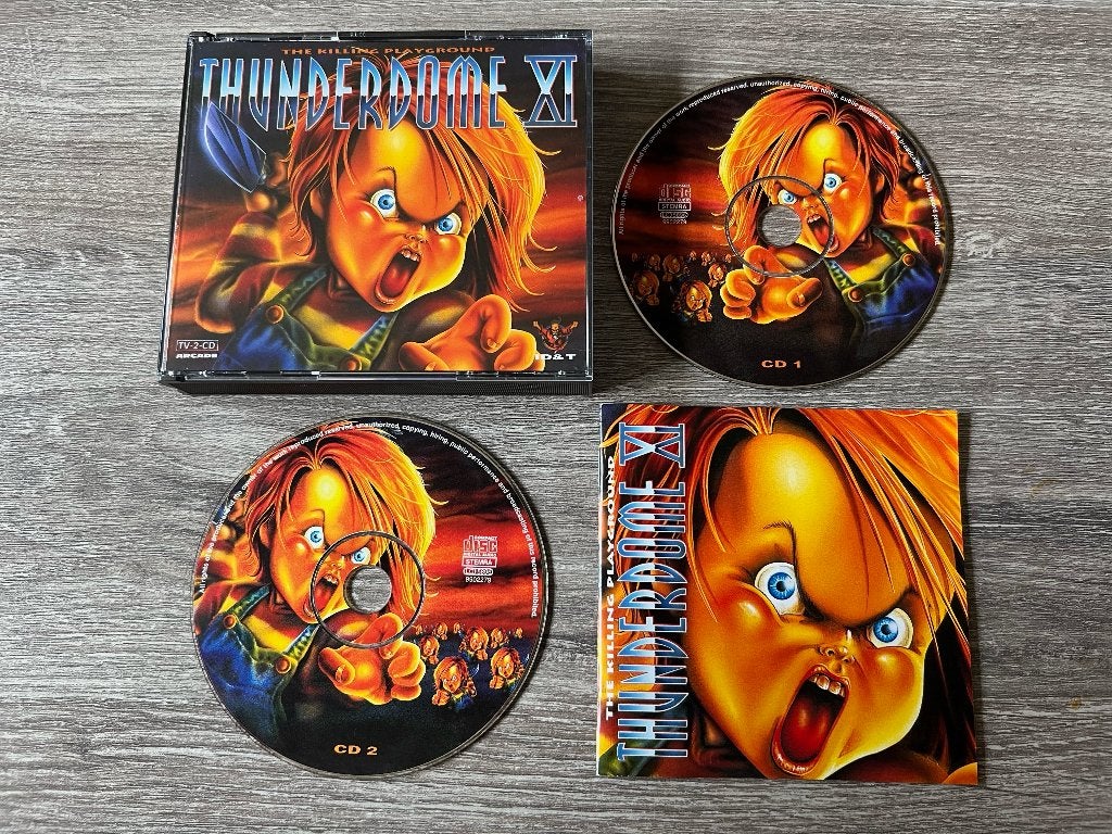 ID&T Thunderdome 11 (1995) Oldschool Hardcore INCL BOEKJE, Ophalen of Verzenden, Zo goed als nieuw, Inclusief boekje, Verzamelalbum