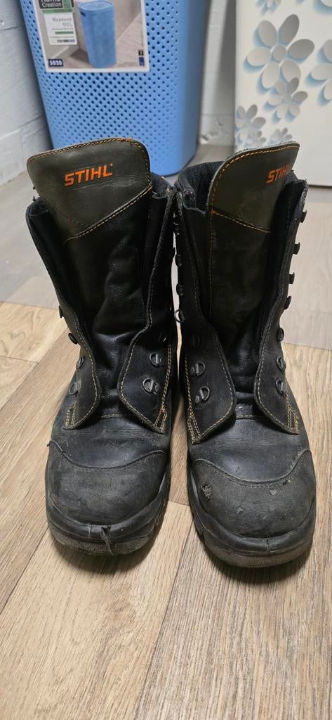 Stihl zaagschoenen, Ophalen of Verzenden, Gebruikt
