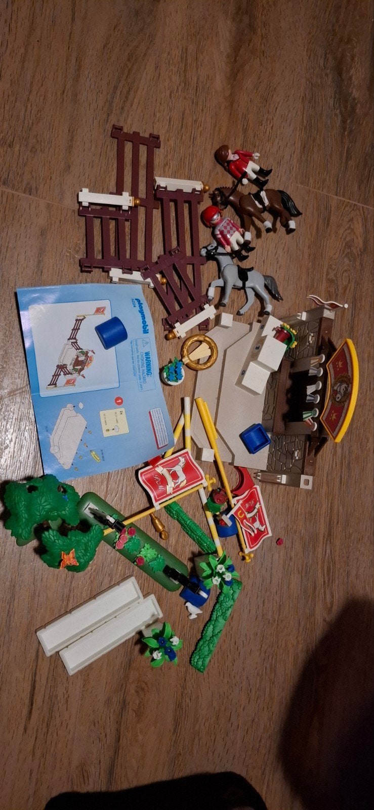 Playmobil 5224 Paardenmanege met accessoires, Ophalen of Verzenden, Gebruikt, Jongen of Meisje