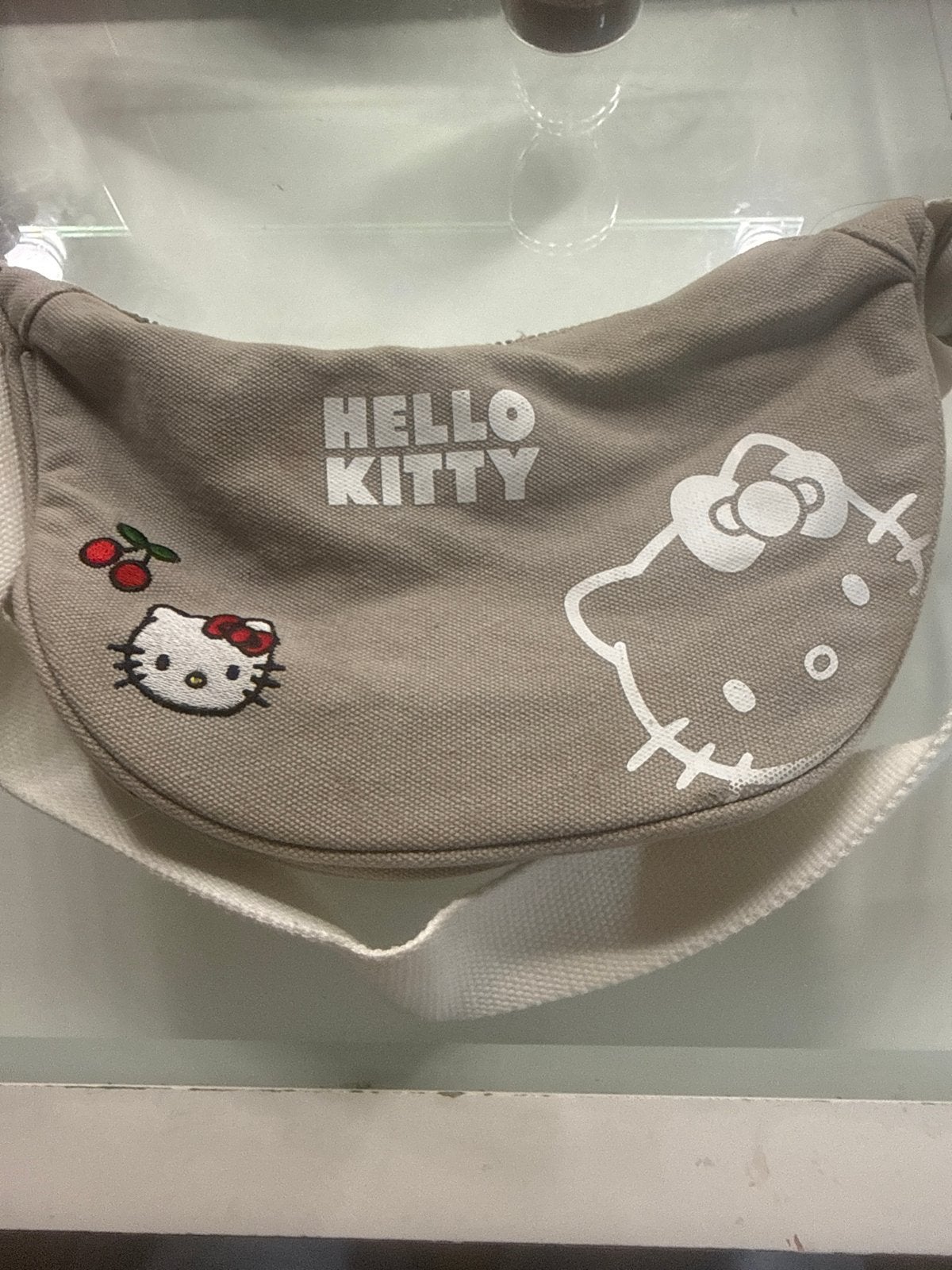 Schattig Hello Kitty schoudertasje, Ophalen of Verzenden, Gebruikt, Overige kleuren, Schoudertasje