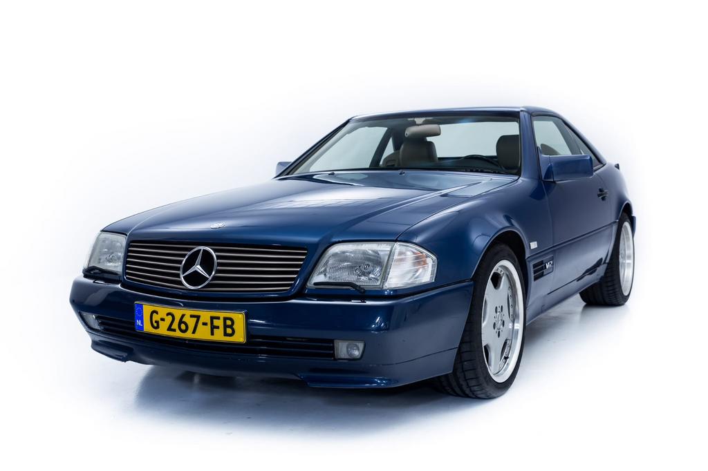 Mercedes Benz SL600 | AMG-breedset | Hardtop | Lage KM-stand, Auto's, Automaat, Achterwielaandrijving, Beige, 394 pk