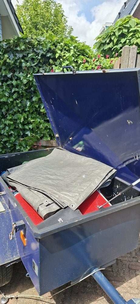 Bagage aanhangwagen, Auto diversen, Aanhangers en Bagagewagens, Ophalen, Gebruikt
