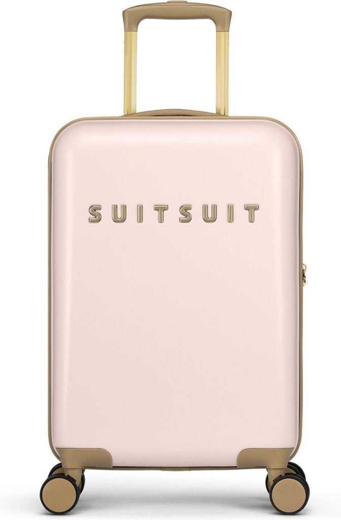 ✅ SUITSUIT Fusion Rose Pearl koffer 55 cm - NIEUW, Wieltjes, 50 tot 60 cm, Hard kunststof, Nieuw