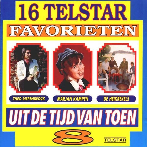 16 Telstar Favorieten Uit De Tijd Van Toen 8  CD, Ophalen of Verzenden, Zo goed als nieuw, Levenslied of Smartlap