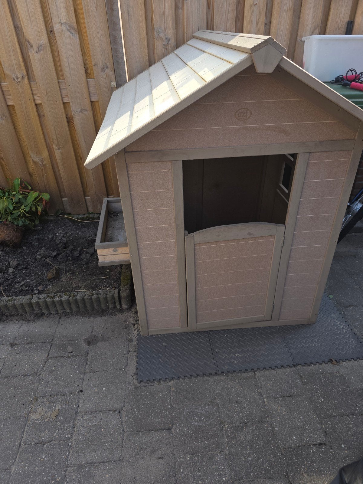 AXI Lakeside Valley Green Speelhuis - Z.G.A.N., Ophalen, Zo goed als nieuw, Hout