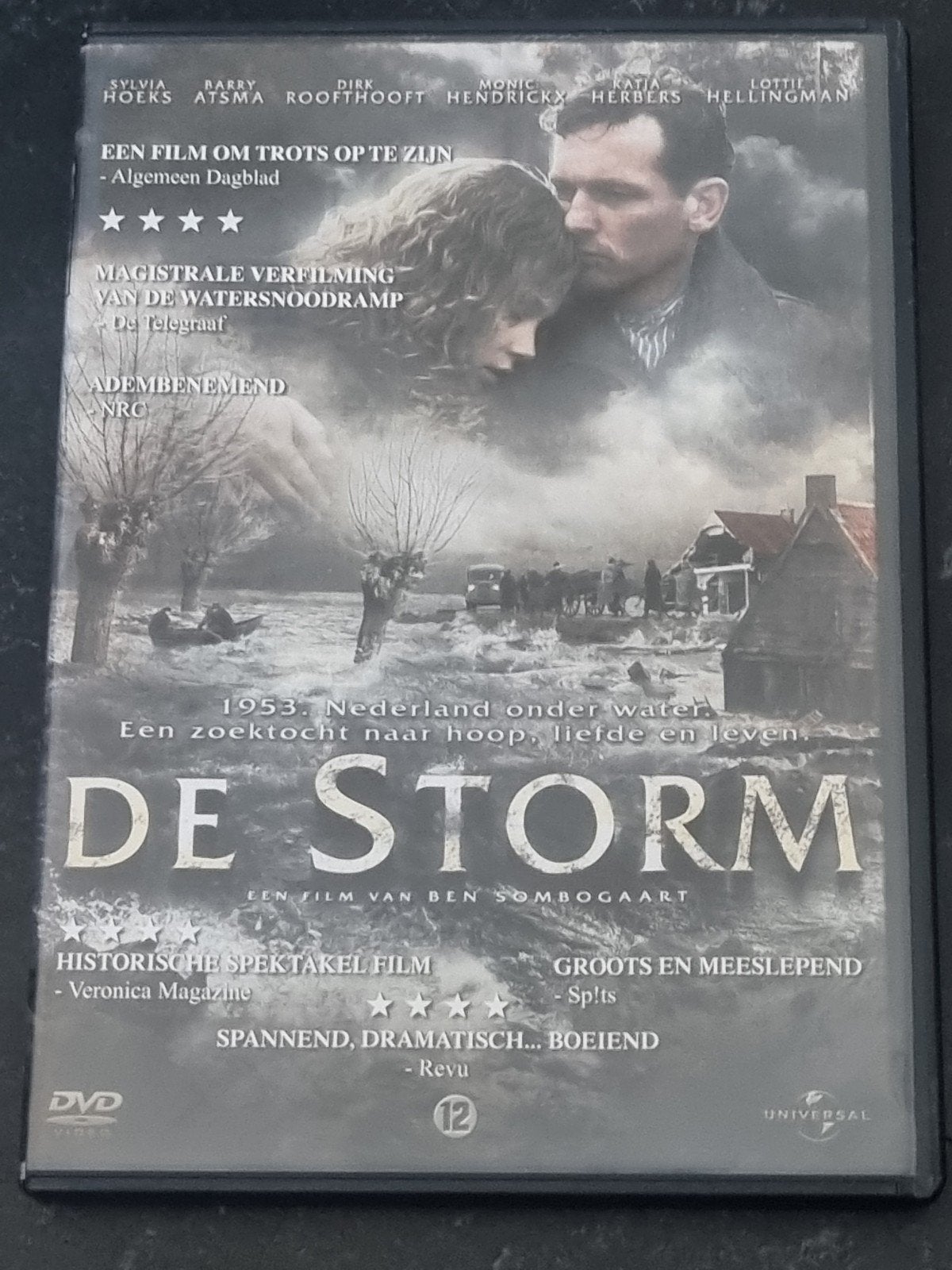 De Storm DVD - Historisch drama over de Watersnoodramp, Cd's en Dvd's, Dvd's | Nederlandstalig, Vanaf 12 jaar, Ophalen of Verzenden