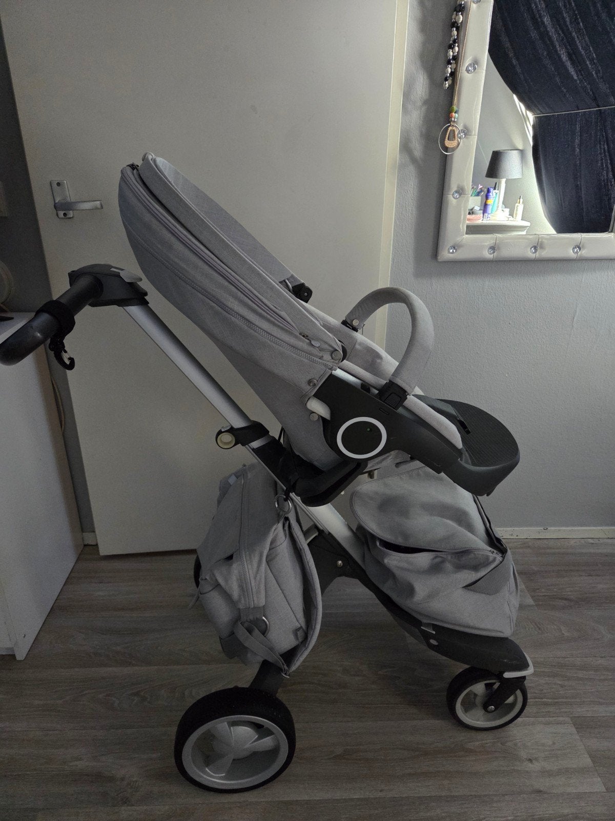 Stokke Xplory V6 kinderwagen - Grijs, Ophalen, Gebruikt, Kinderwagen, Overige merken