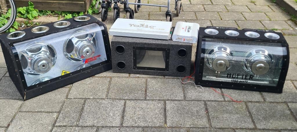 Baskist, Auto diversen, Autospeakers, Ophalen, Gebruikt