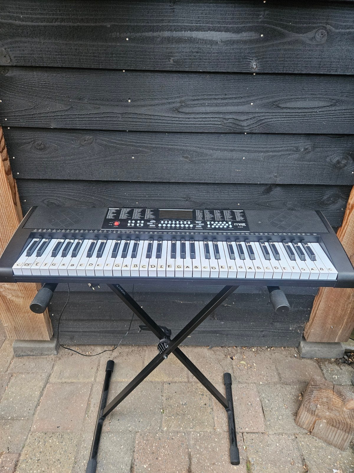 Max KB4 Keyboard met standaard, Overige merken, Ophalen of Verzenden, Midi-aansluiting, 61 toetsen