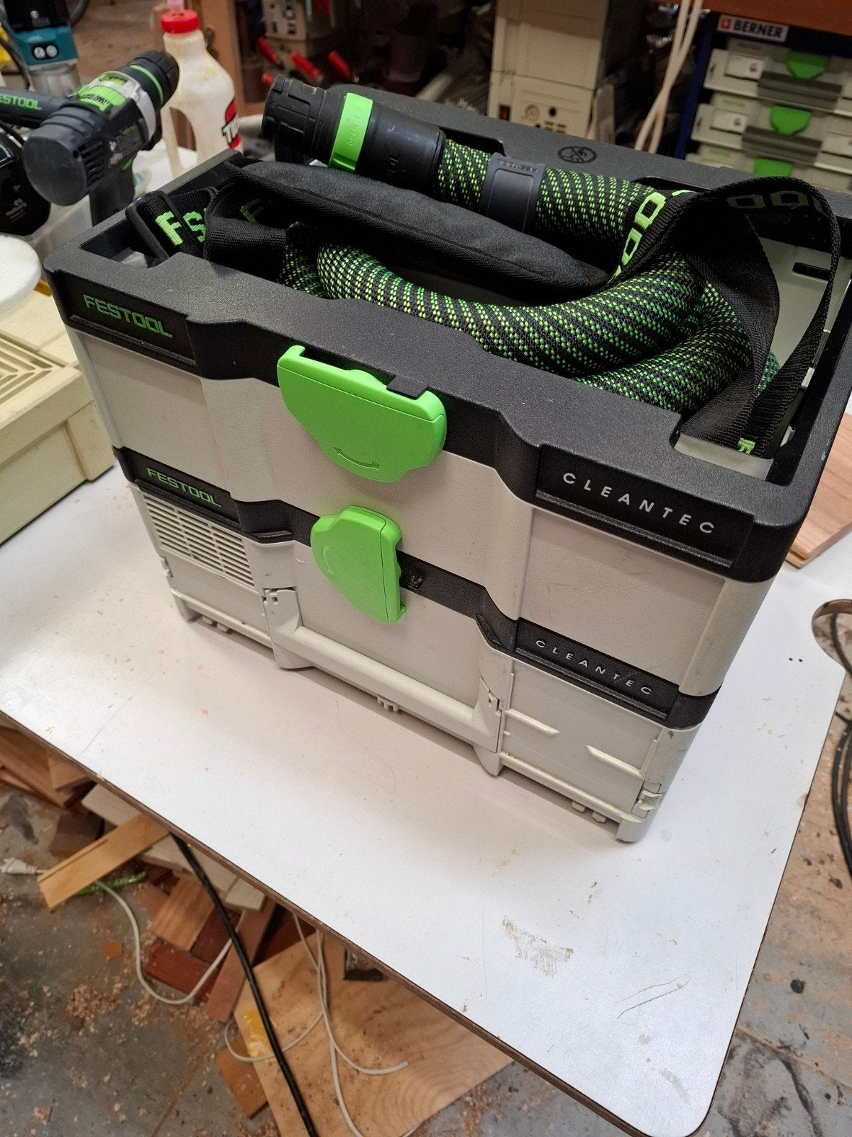 festool Ctlc sys accu stofzuiger  3x zak, Ophalen of Verzenden, Zo goed als nieuw
