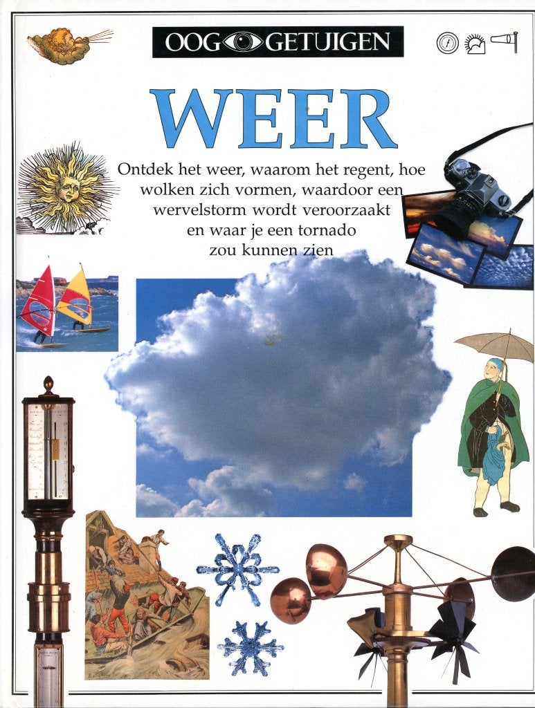 Boek Ooggetuigen: Weer - 1e druk 1991 - NIEUWSTAAT, Boeken, Kinderboeken | Jeugd | 10 tot 12 jaar, Ophalen of Verzenden, Zo goed als nieuw
