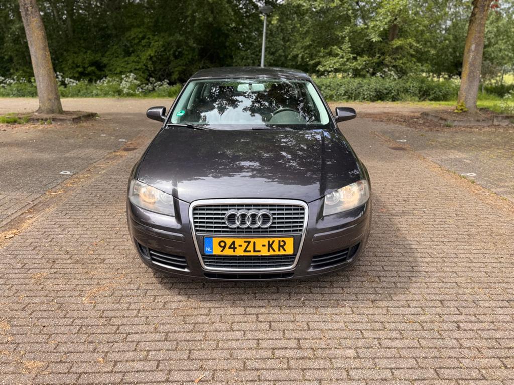 Audi A3 1.8 Tfsi Sportback 118KW DSG 2008 Grijs, 1345 kg, 4 cilinders, 160 pk, Origineel Nederlands