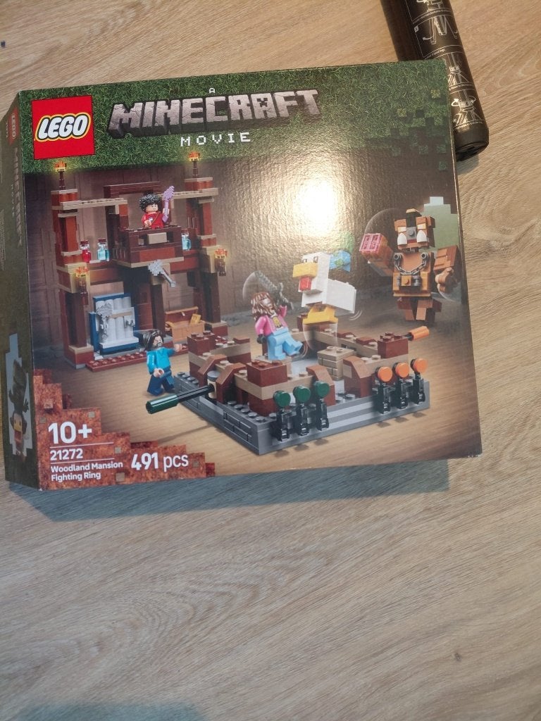 Lego 21272 Minecraft movie woodland mansion compleet, Ophalen, Minecraft, Lego, Zo goed als nieuw
