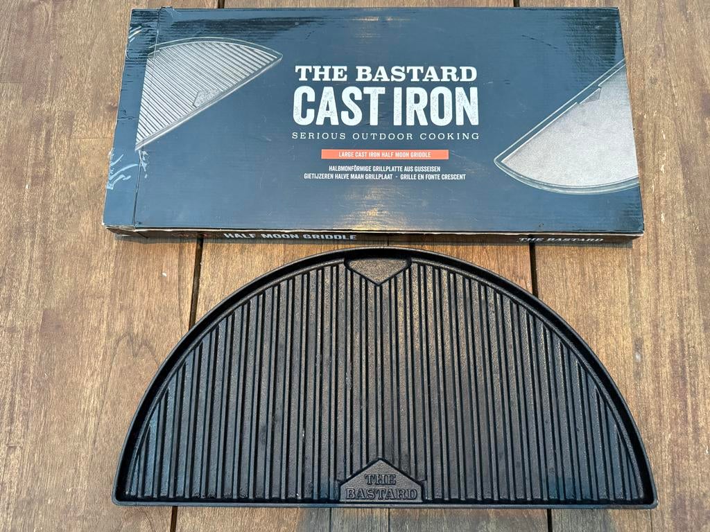 Bastard Half Moon Griddle Large, Ophalen, Zo goed als nieuw