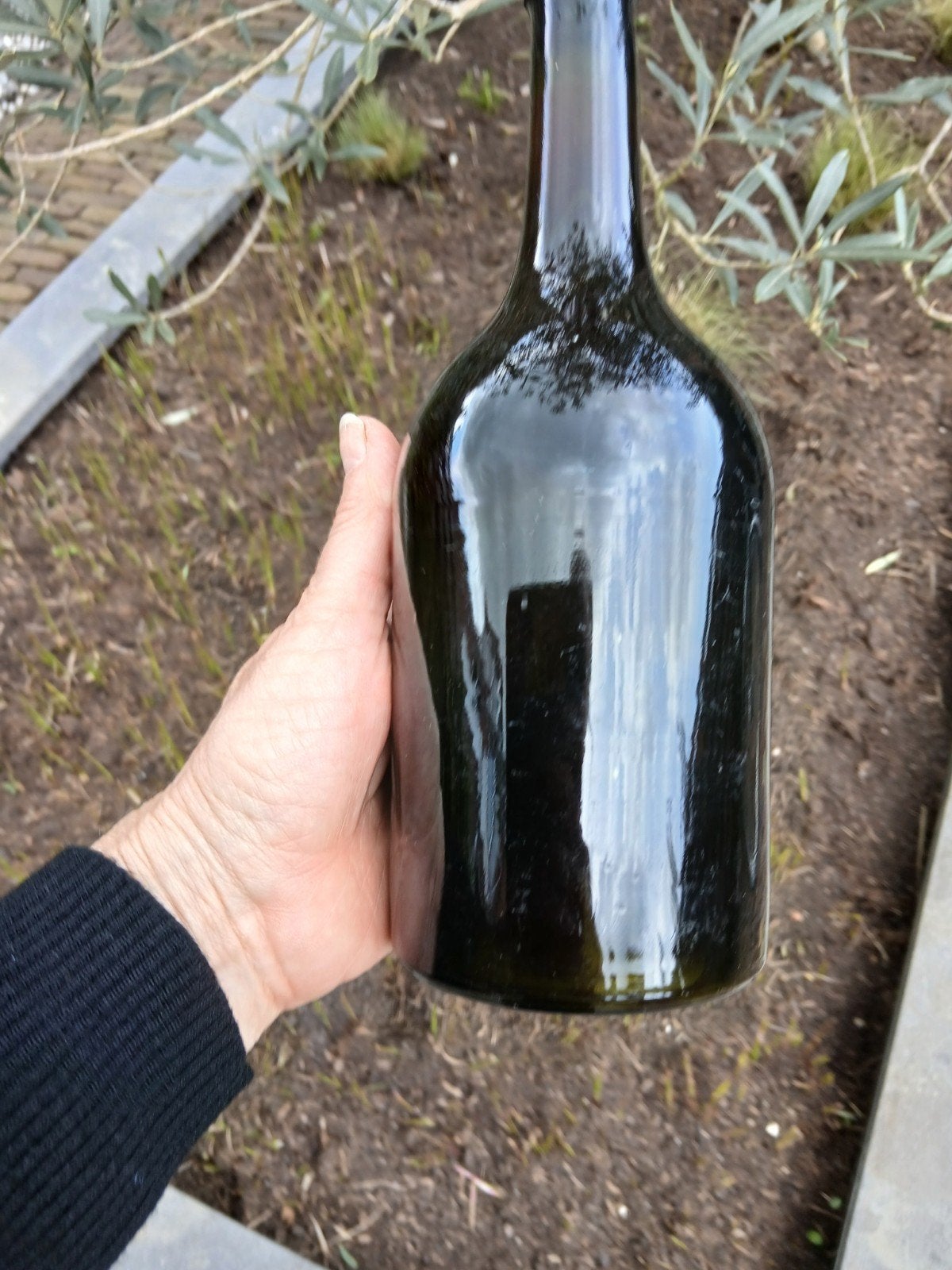 Antieke fles in goede conditie, Verzenden