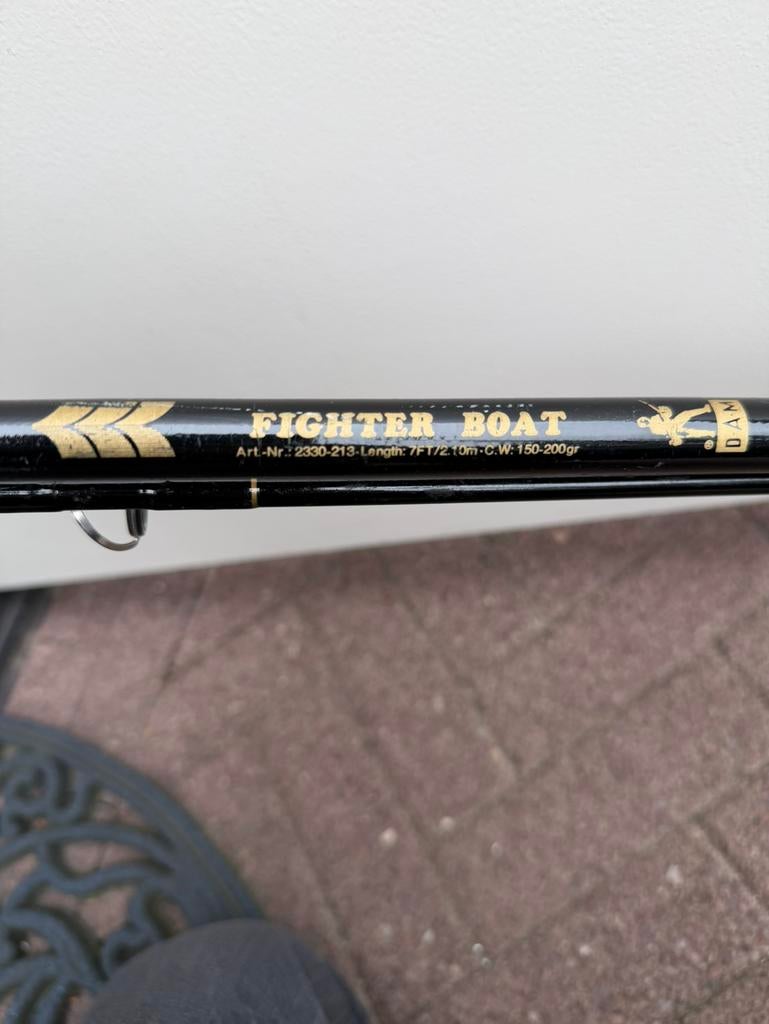DAM werphengel twee delen, Ophalen, Gebruikt, Werphengel