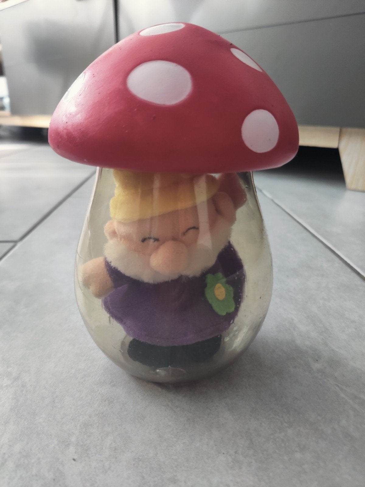 Kabouter in paddenstoel - Leuk speelgoed voor kinderen, Ophalen of Verzenden, Gebruikt, Jongen of Meisje