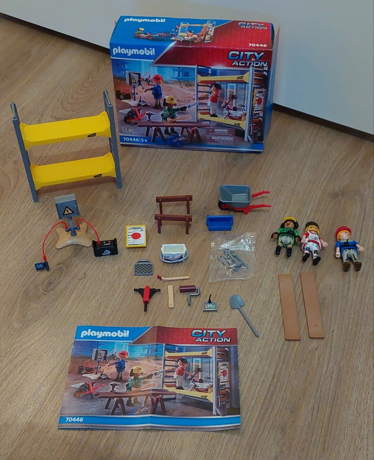 playmobil city action 70446 , compleet, Complete set, Ophalen of Verzenden, Zo goed als nieuw, City action
