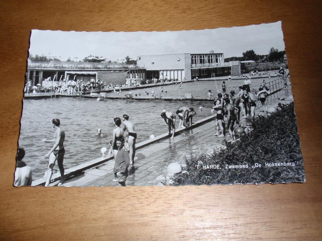 'T Harde Zwembad de Hoksenberg, Verzenden, 1960 tot 1980, Gelopen, Gelderland