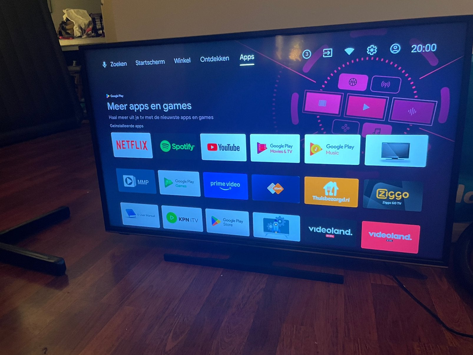 Foto 4 van Toshiba 43 inch 4K Android Smart tv - google tv - wifi