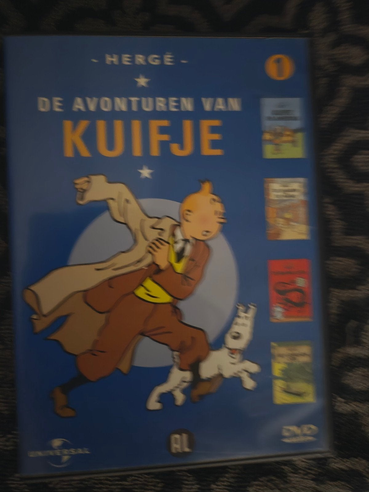 De Avonturen van Kuifje - DVD Deel 1, Europees, Tekenfilm, Alle leeftijden, Zo goed als nieuw