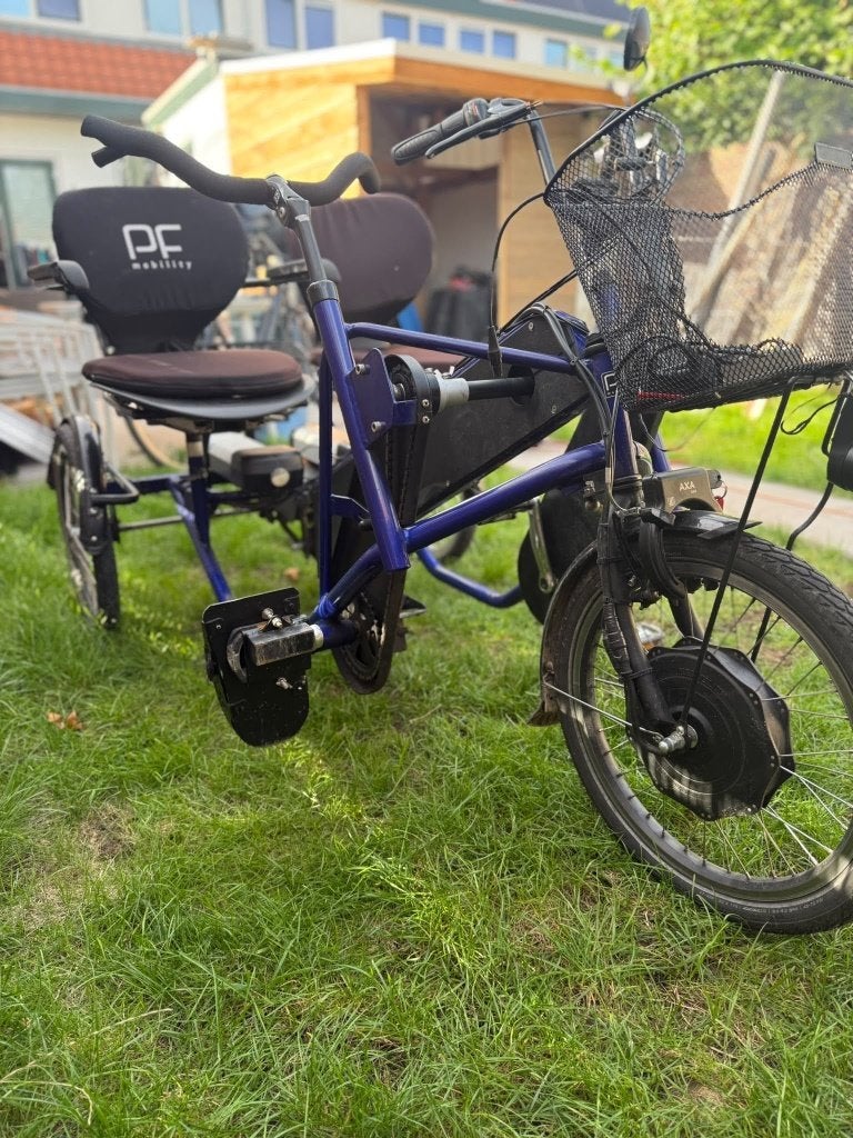Elektrische PF Mobility Side by Side Duofiets., Ophalen, Gebruikt