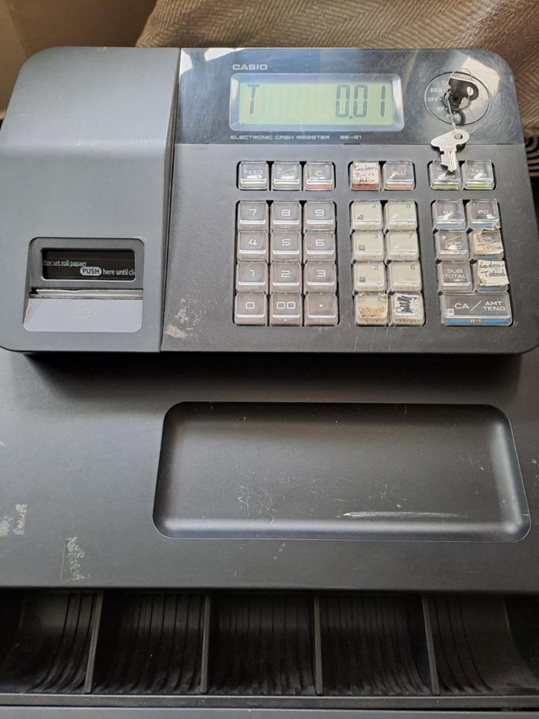 Casio SE-G1 Kassa - Elektronisch Kassaregister, Ophalen of Verzenden
