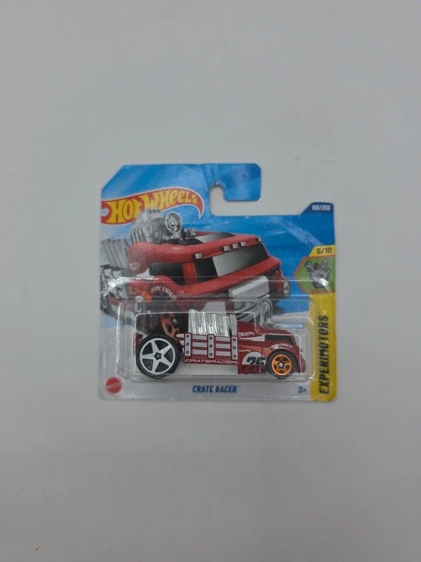 Hot Wheels Crate Racer – Rood – Experimotors, Hot Wheels, Nieuw, Ophalen of Verzenden, Hot Wheels